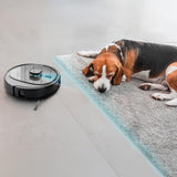 Cecotec Robot Aspirador Conga 9990 AI Spin Revolution Ultra Power Home, 10.000 Pa, Navegación láser, Base de autovaciado, Inteligencia Artificial, Evita Objetos, Control App, 240 min Autonomía