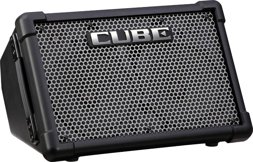 Amplificador estéreo portátil a pilas Roland CUBE Street EX — Para músicos viajeros, 50 vatios de potencia estéreo