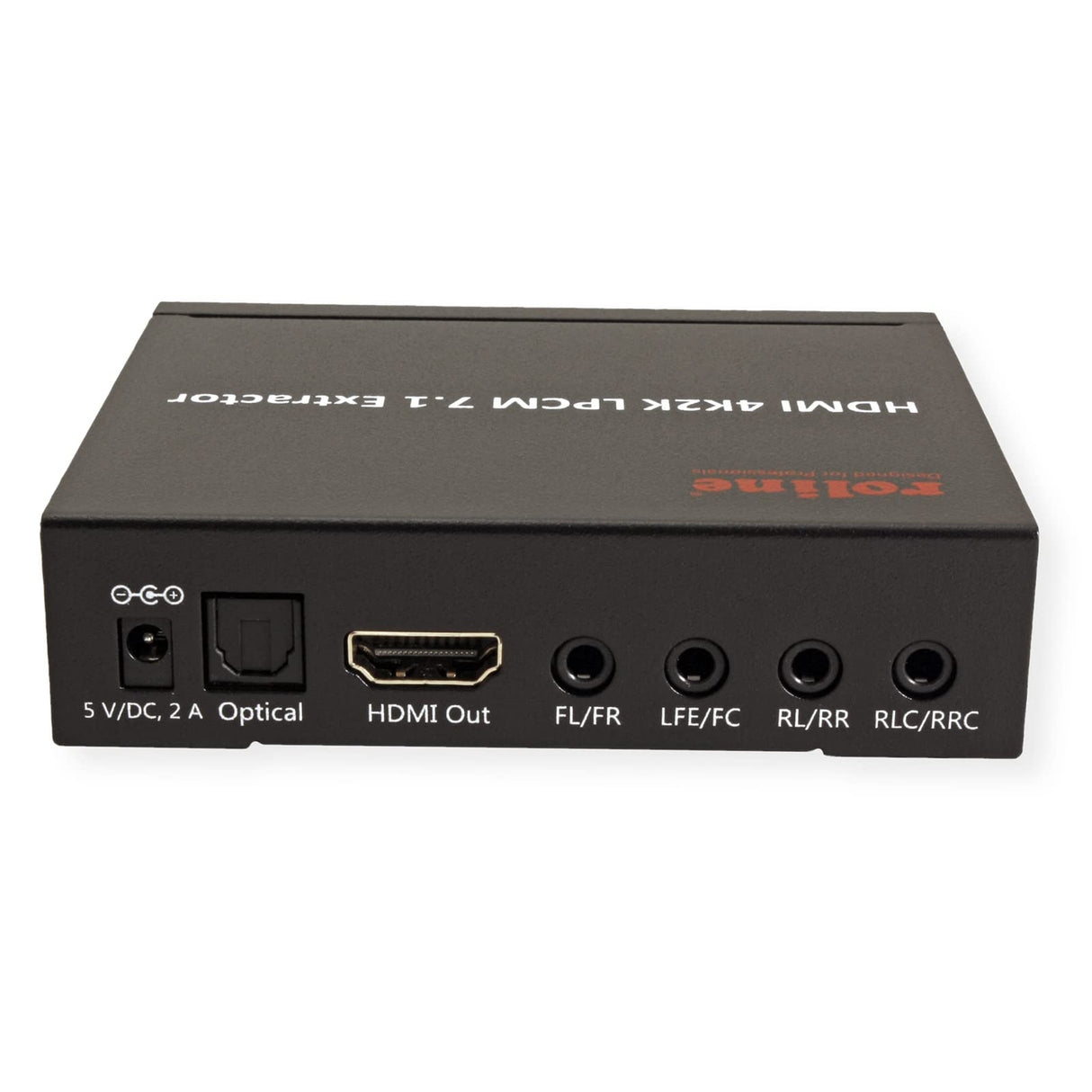 ROLINE Extractor Audio HDMI 4K2K LPCM7.1, Negro