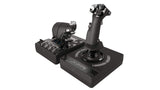 Logitech G X56 H.O.T.A.S Controlador con Aceleración y Palanca RGB, 6 Grados de Libertad, 4 Opciones de Resorte, +189 Controles Programables, RGB, 2x USB - Negro