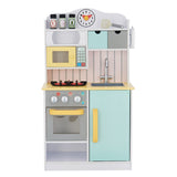 Cocina de Juguete de Madera con Utensilios de Teamson Kids Horno NiñosTD-11708AR