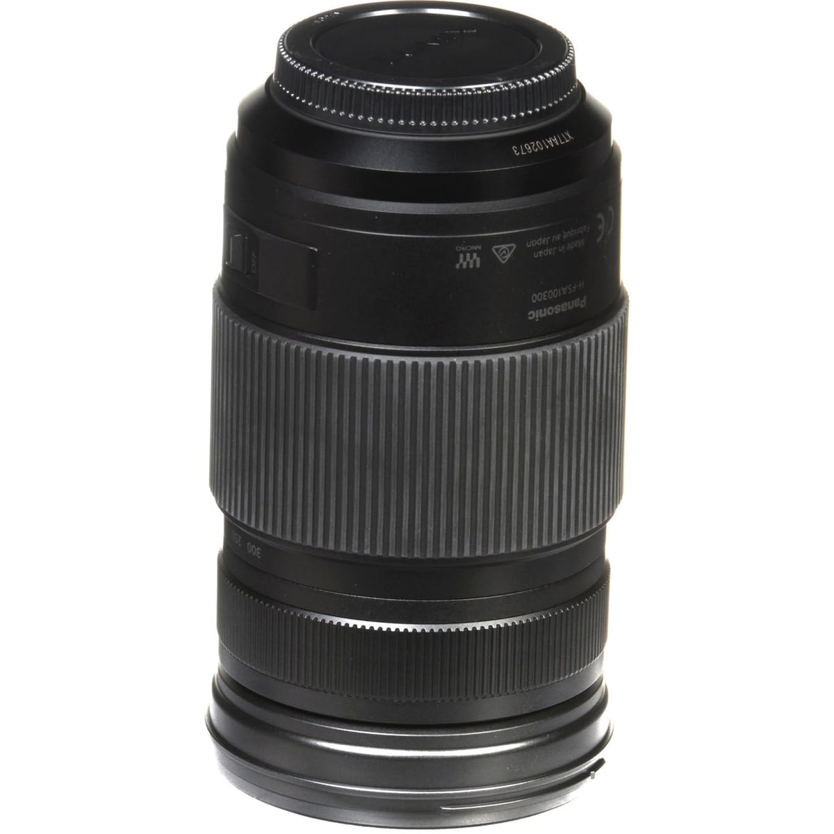 Panasonic LUMIX G II - Lente Vario, 100-300 mm, Micro Cuatro tercios, sin Espejo, Power O.I.S, H-FSA100300 (Negro de Estados Unidos)