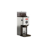 LELIT William Molinillo de Café con Molinillo Plano - Con LCC para Ajustar el Tiempo de Molido. Con LCC para ajustar el tiempo de molienda - PL72 Acero inoxidable cepillado