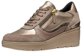 Geox D Ilde, Zapatillas Mujer, Beige, 39 EU