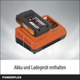 Hammer de Broma inalmbrica 40V 5J SDS -Plus sin escobillas + 5 Accesorios - Dual Power PowDP15680 - Entregado sin batera o Cargador