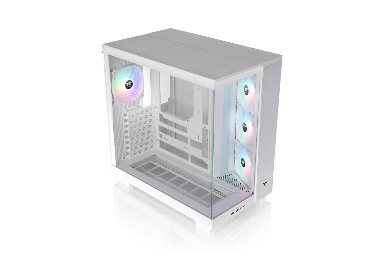 Thermaltake View 380 XL TG ARGB | Mid Tower Chassis | Blanco Nieve