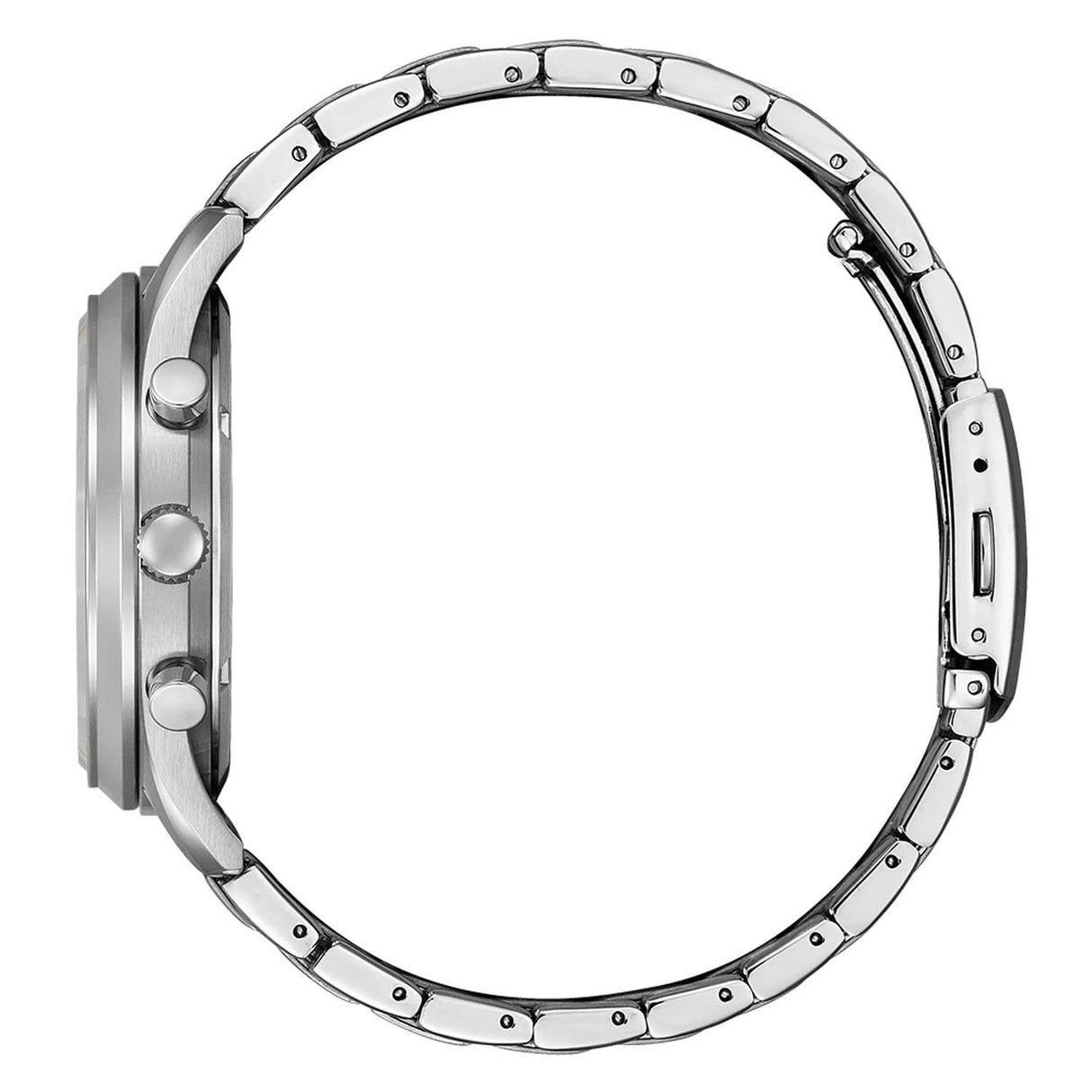 Citizen Reloj Cronógrafo para Hombres de Energía Solar con Correa en Acero Inoxidable CA7028-81E