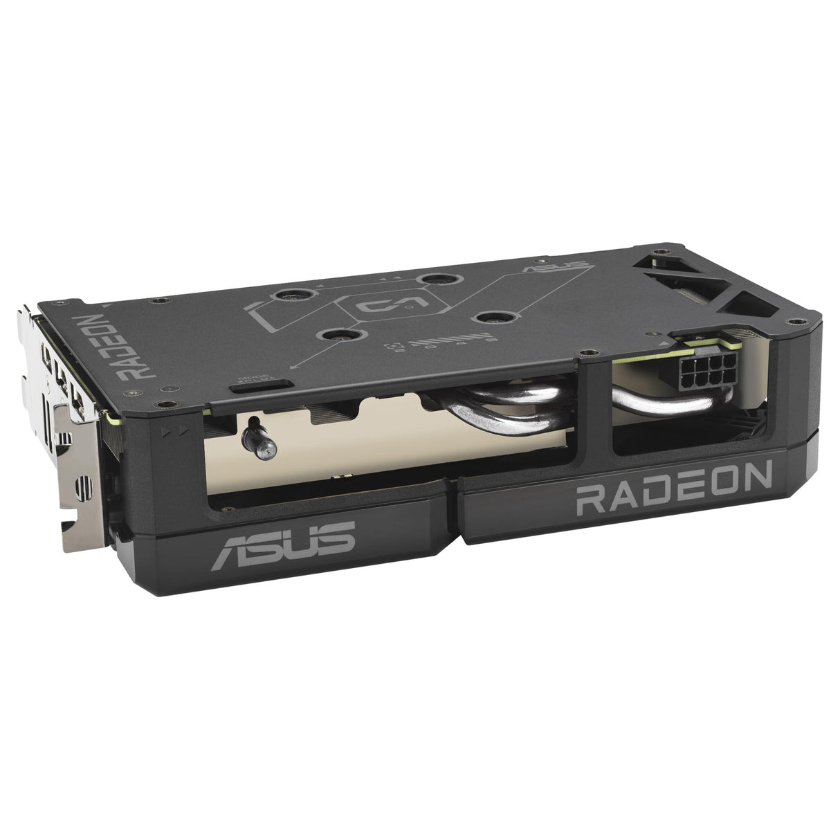 ASUS Dual Radeon RX 9060 8G GDDR6 - Tarjeta gráfica (PCIe 5.0, 8 GB GDDR6, HDMI 2.1b, DisplayPort 2.1a, diseño de 2,5 Ranuras, diseño de Ventilador Axial-Tech, tecnología 0dB)