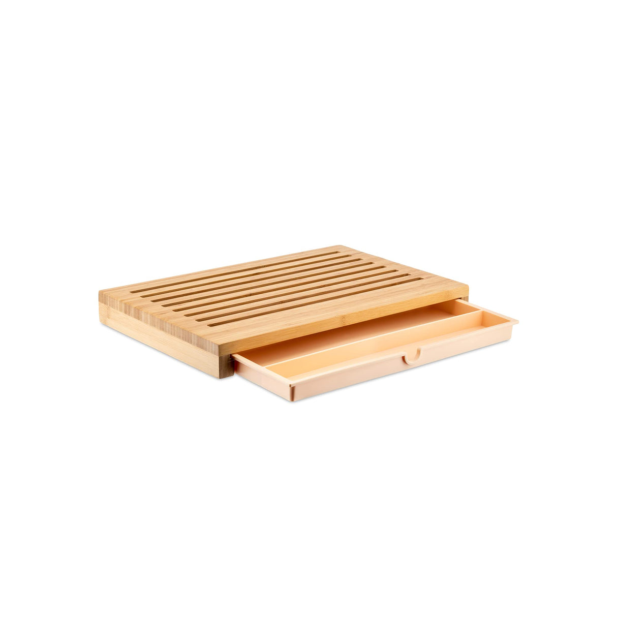 Alessi | GAG02 Sbriciola Tabla de Cortar de Bambú con Recogedor