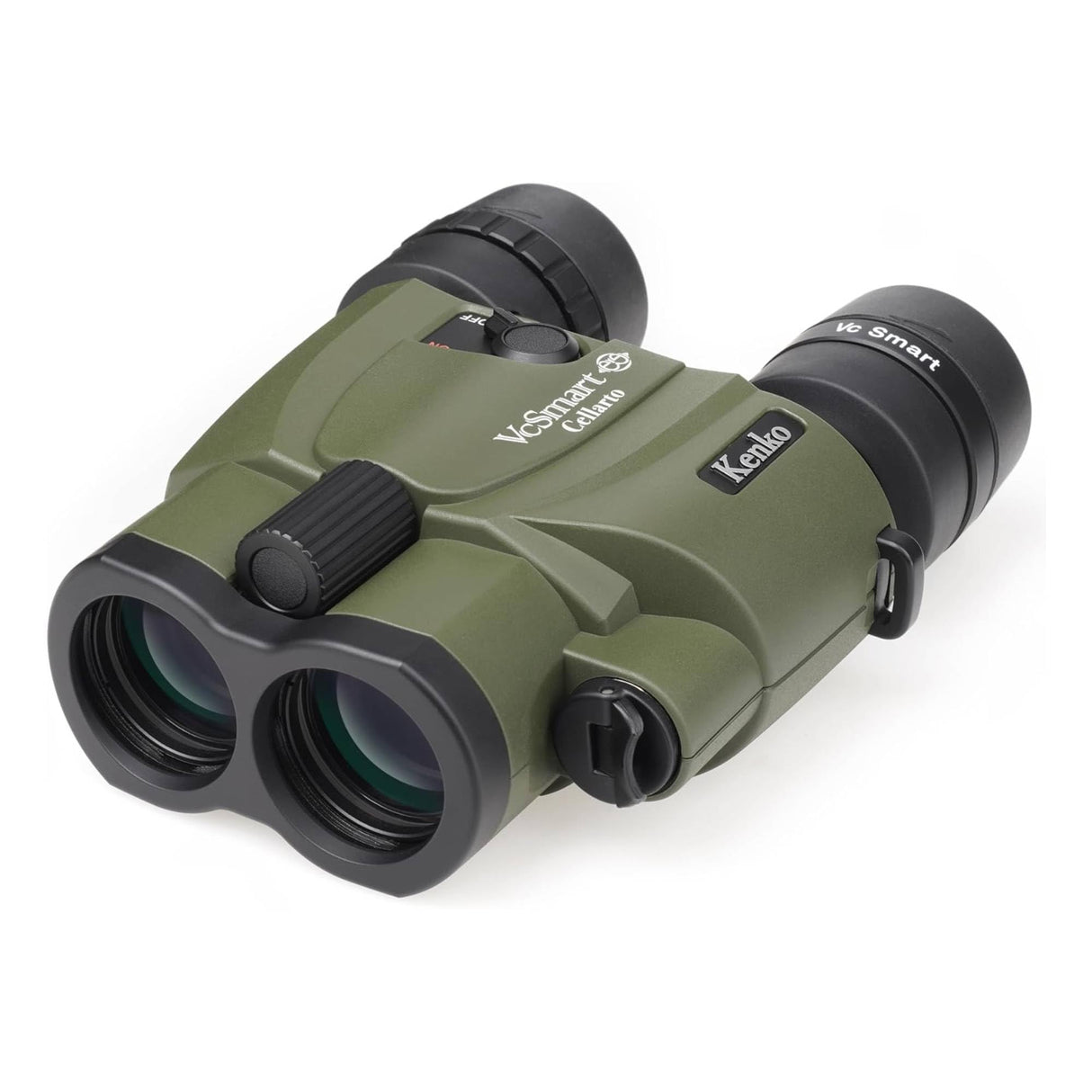 Kenko Prismáticos de estabilización de Imagen Vc Smart 10 x 30 Cellarto WP, Prisma de tejado, Impermeable IPX7, Uso Continuo 28 Horas, para Exterior, observación de Aves y observación de Estrellas