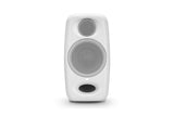 IK Multimedia iLoud Micro Monitor Pro Blanco (par) 50 W portátil y potente monitor de estudio de referencia, amplificador de alta eficiencia clase D, controladores hechos a medida para mezclar música
