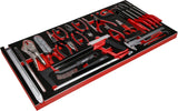KS Tools 813.0036 Juego de alicates y herramientas de medición en inserto de gomaespuma, 36 pzs