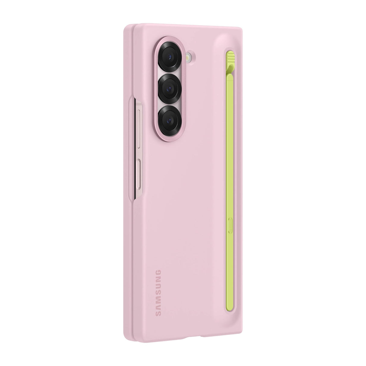Samsung - Funda Protectora para Galaxy Z Fold 6S, Funda Protectora con Ranura para bolígrafo S incorporada, Haga Clic para liberar, versión Americana, EF-OF95PCPEGUS, Rosa