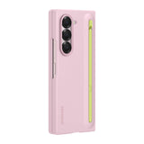 Samsung - Funda Protectora para Galaxy Z Fold 6S, Funda Protectora con Ranura para bolígrafo S incorporada, Haga Clic para liberar, versión Americana, EF-OF95PCPEGUS, Rosa