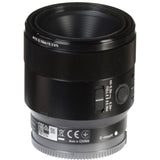 Sony SEL50M28.SYX - Lente Prime Macro Montura E de 55mm F2,8 Negro