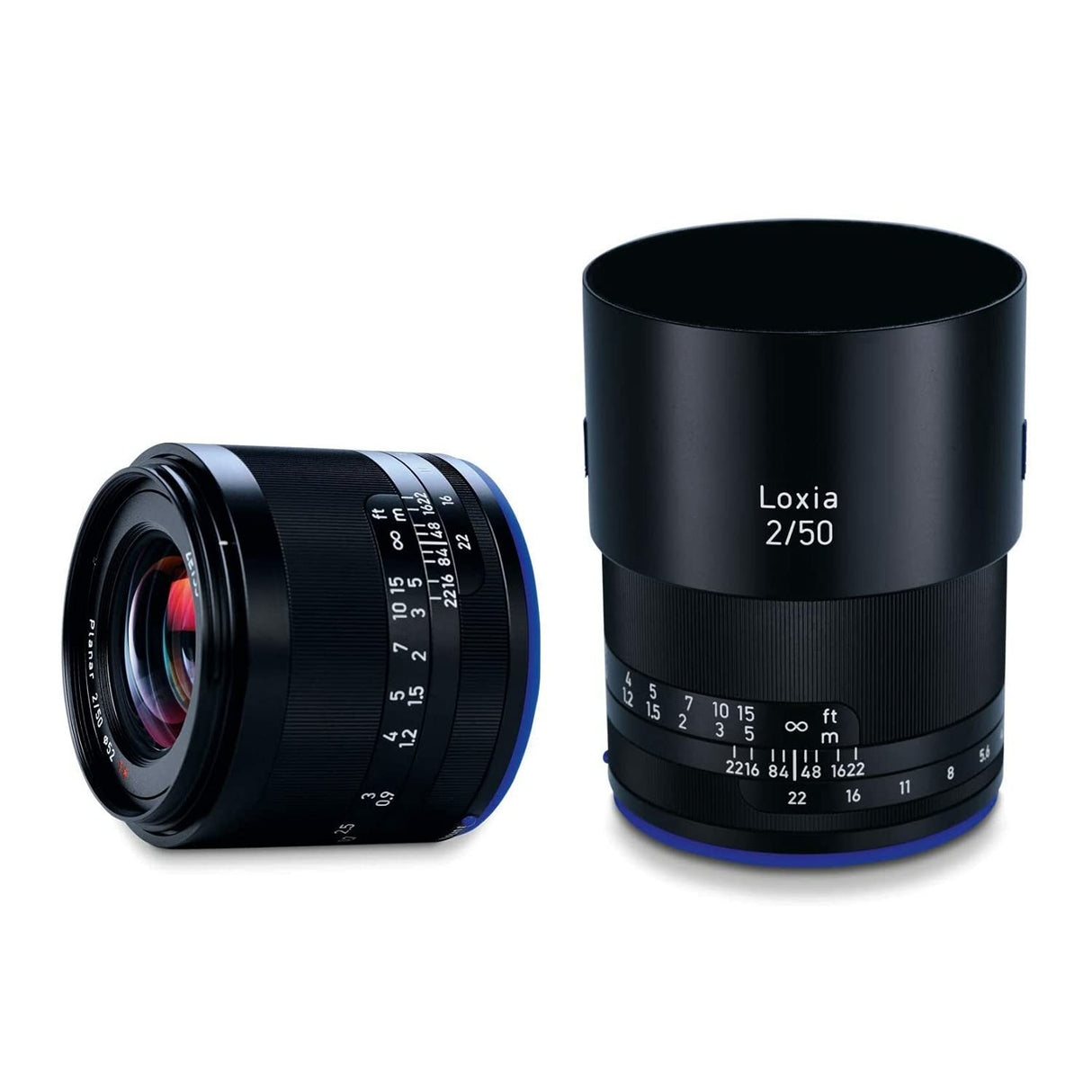 Carl Zeiss Loxia 2/50 - Objetivo (MILC/SLR, M52, 6/4, Sony E, Sony α7, Negro)