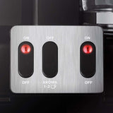 Krups KM8508 Cafetera de goteo, 1100 W, 1 L, plástico, color negro