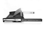 DIGITUS Estante de 19 Pulgadas - 4,5 U - Extensible - Estación de Carga - para 14 tabletas, portátiles y Smartphones - para armarios de Red y servidores de 19" - Negro