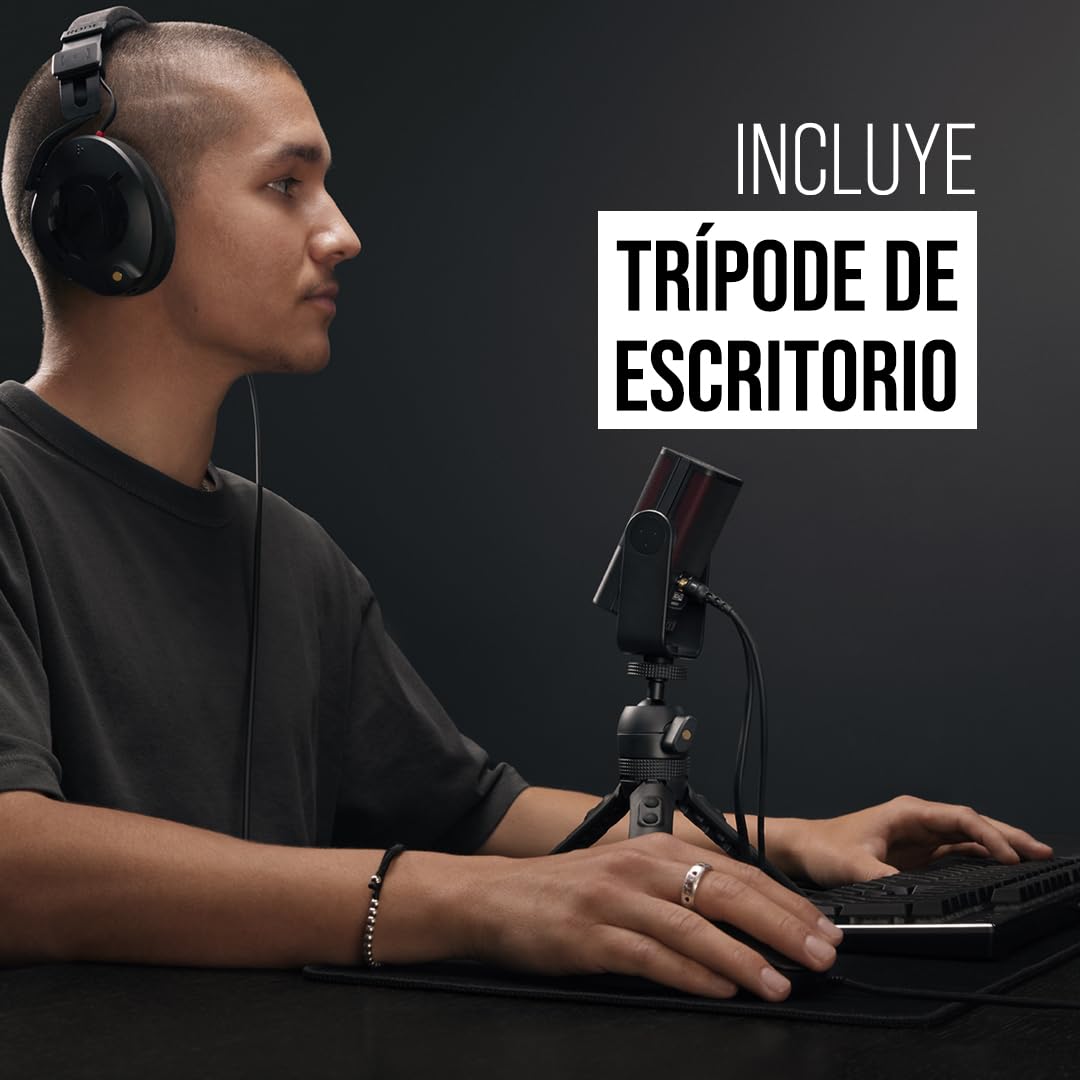 RØDE XCM-50 Micrófono de condensador USB profesional RØDE X XCM-50 y solución de mezcla virtual para streamers y jugadores