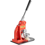 VEVOR Máquina de Prensa de Insignias 58 mm Fabricante de Botones Tamaño de la Base 16 x 29 cm Máquina para Hacer Botones, Cantidad de Botones de 500 pcs, con 1 Paquete de Accesorios para Máquina