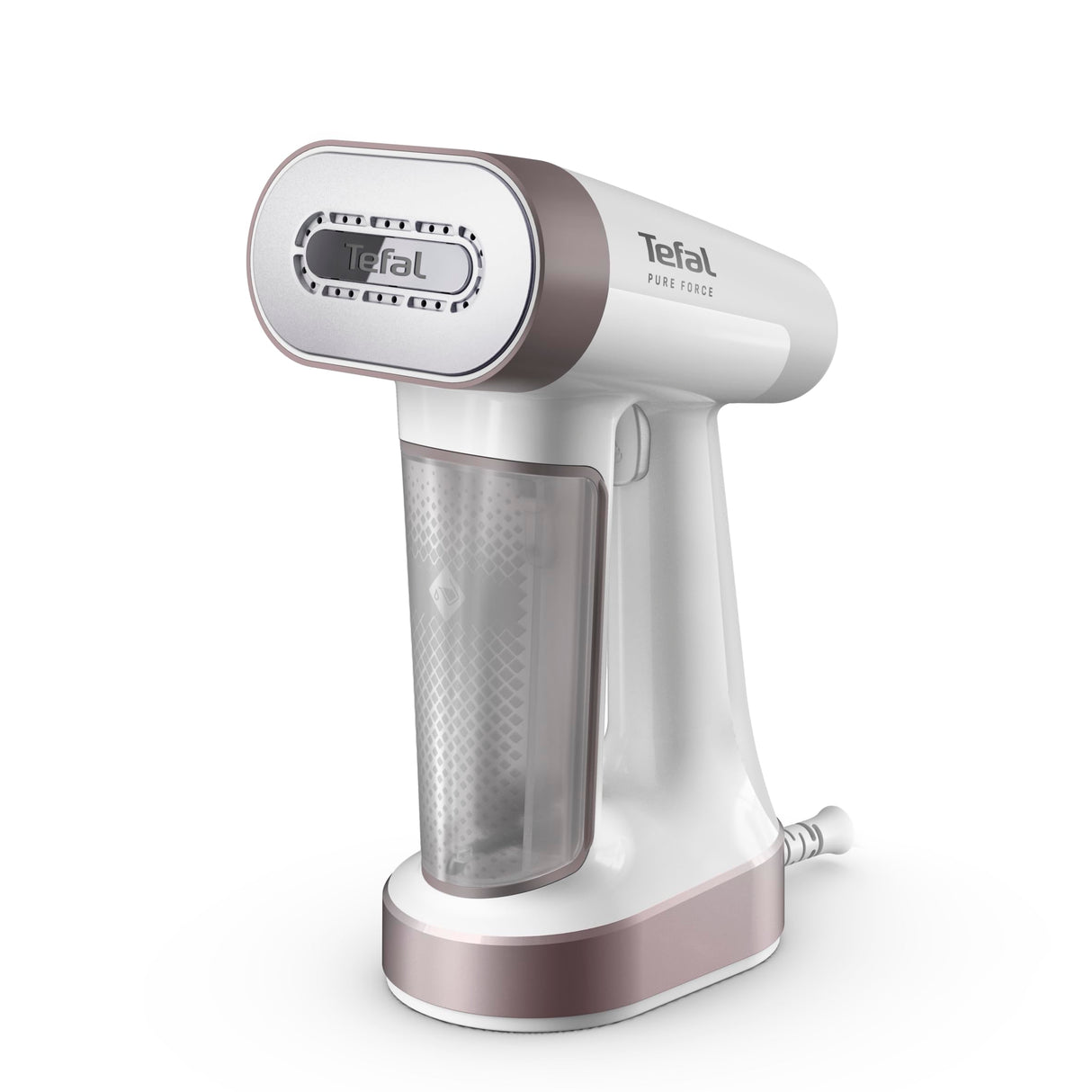 Tefal Pure Force - Cepillo de vapor 2 en 1
