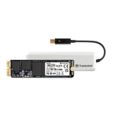 Transcend JetDrive 825 Disco Duro Interno SSD con Thunderbolt Externo para MacBook de 480GB, PCIe Gen3 x2