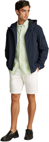 Tommy Hilfiger Cortavientos Hombre Branded Hooded deportivo, Azul (Desert Sky), XXL