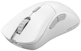 Glorious Gaming Model D 2 Pro 4K/8K Ratón Gaming inalámbrico - 2,4 GHz 1 ms de retardo, sondeo 4K/8K, 100M clics, 62 g superligero, Gran batería, Sensor PPP 26K, RGB, ergonómico, 6 Botones - Blanco