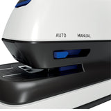 Rexel Rapid Grapadora Eléctrica Contactless Optima GripE, Grapadora Automática con 1000 Grapas Incluidas, Grapadora Color Blanco, Hasta 20 Hojas, 2102349