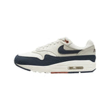 NIKE Air MAX 1 LX, Sneaker Mujer, Blanco Rojo, 38.5 EU