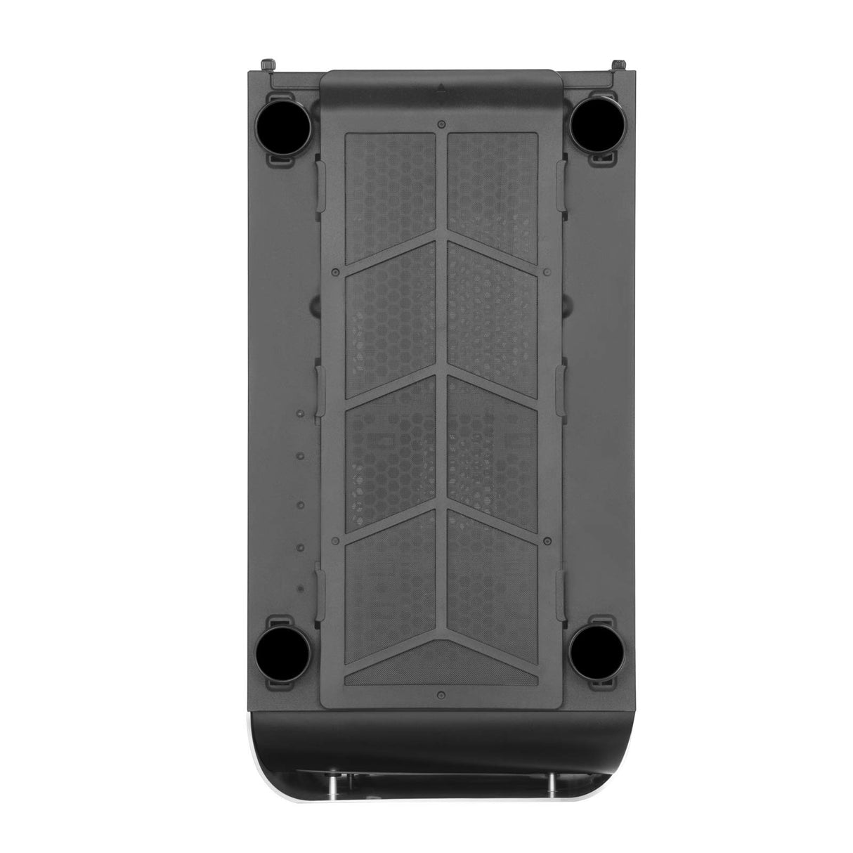 SilverStone Technology SST-SEA1TB-G - Seta A1 Carcasa de computadora ATX de Torre Central, Parte Lateral de Vidrio Templado, Titanio sobre Negro