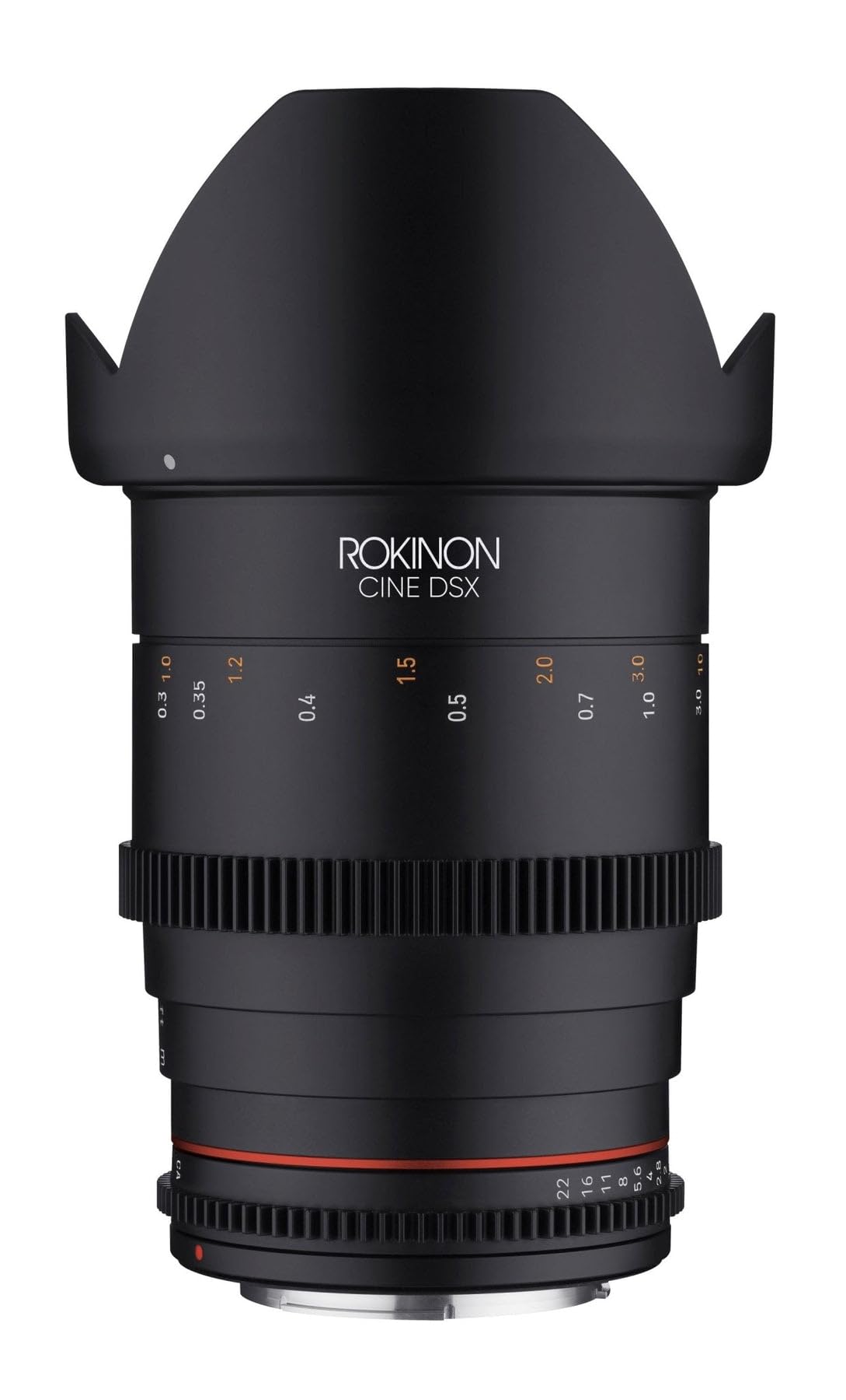 Rokinon Lente Cine DSX de Gran Angular de Alta Velocidad T1.5 de 35 mm para Canon (DSX35-C)