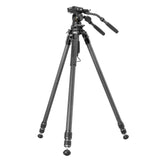 Vanguard Alta Pro 3VRL 303CV18 - Trípode de vídeo de Carbono con Base niveladora