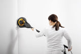 Mirka LEROS - Lijadora excéntrica de pared y techo con flexibilidad de 180° (225 mm de diámetro) y bolsa de transporte, 4000-8000 rpm