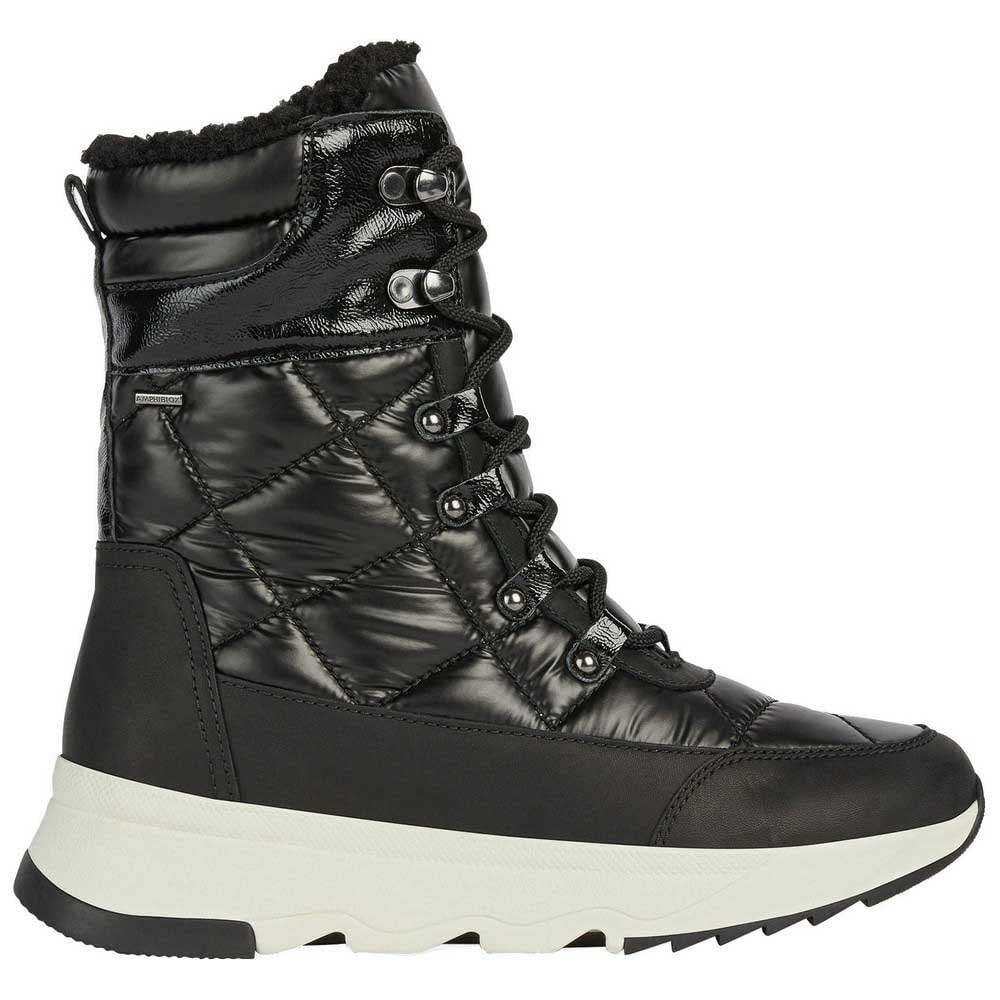 Geox D Falena B Abx B, Botines para Mujer, Negro (Black), 36 EU