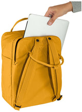 FJÄLLRÄVEN Kånken Laptop 13", Sports Backpack Unisex Adulto, Ochre, Talla Única