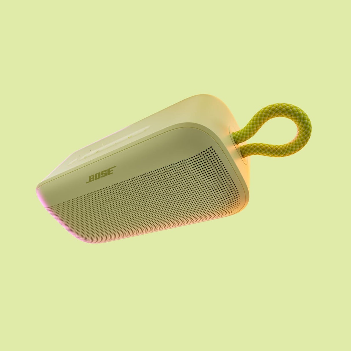 Bose Novedad SoundLink Plus Altavoz Bluetooth portátil, Altavoz para Exterior inalámbrico, hasta 20 Horas de autonomía, Resistente al Agua y al Polvo, Amarillo limón - edición Limitada