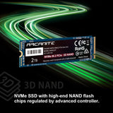 ARCANITE 2 TB NVMe SSD M.2 2280 PCIe Gen 3x4 Disco Duro Sólido Interno SSD