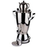 APS 12316 Tetera, Acero Inoxidable, Plata