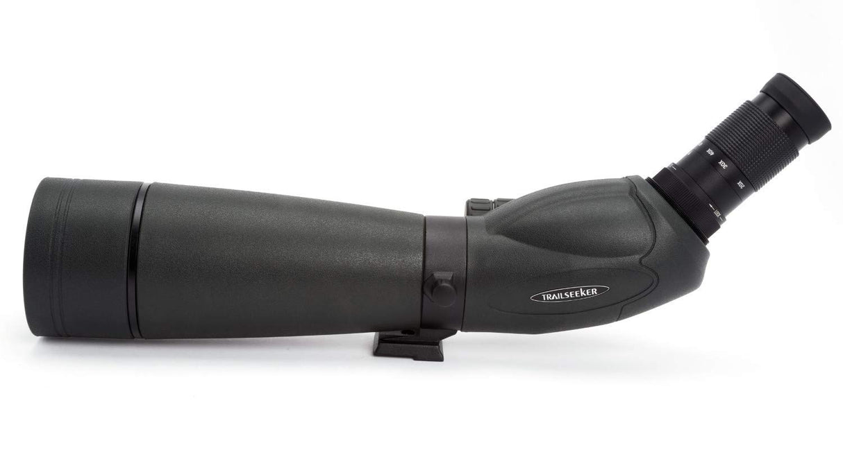 Celestron 52332 TrailSeeker 80: catalejo de 45 grados, negro