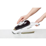 Benriner - Cortador de mandolina japonés de acero inoxidable, sin BPA, 31.4 x 9.2 x 2.4 cm Nueva versión Jumbo blanco