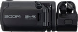 Zoom Q8n-4K Grabadora de vídeo portátil. 4K HDR Video, micrófonos estéreo más dos entradas XLR, grabación de 4 pistas de audio, webcam, para grabaciones y streaming de música, podcasts y más
