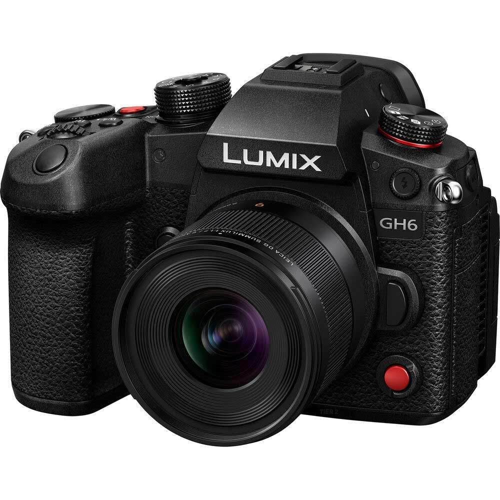 Panasonic Objectif Lumix G 9 mm Leica f/1.7 DG Summilux Micro 4/3 H-X09E, Negro