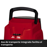 Einhell Aspirador en seco y húmedo con batería TE-VC 36/25 Li S-Solo Power X-Change (iones de litio, 2x 18V, modo ECO/BOOST, potencia de aspiración 150 mbar, 25 L, sin batería ni cargador)