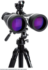 Celestron 72031 SkyMaster Pro 20x80mm Prismáticos Porro Prism Impermeables, con protección blindada de Goma, Lente Multicapa, Cristal prismático BAK-4 y Funda de Transporte de Lujo, Negros
