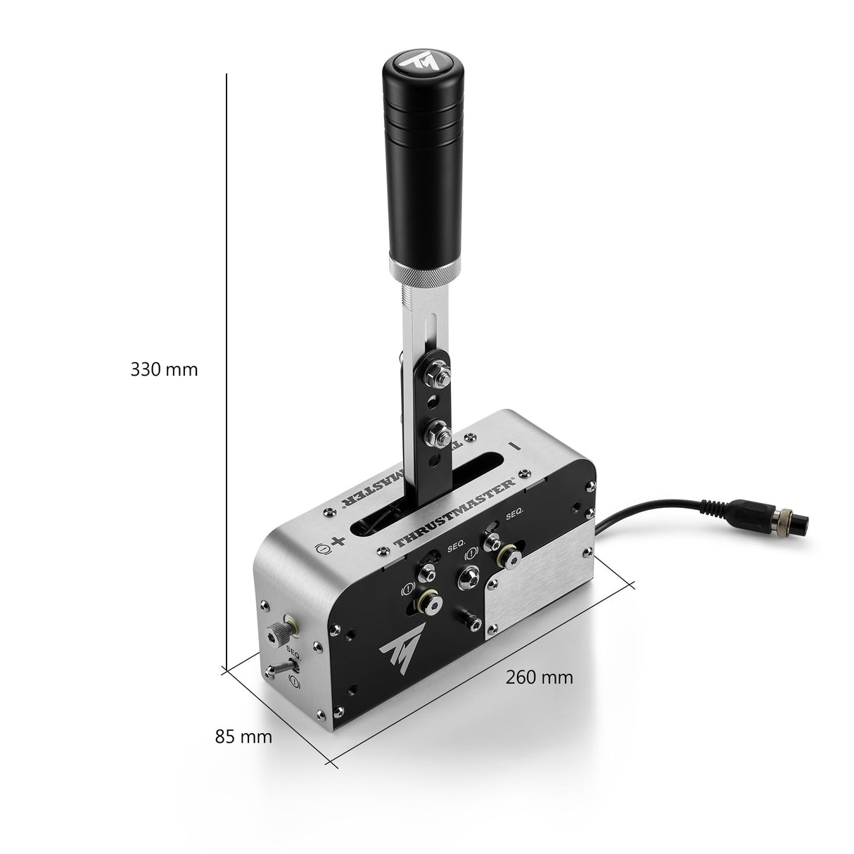 Thrustmaster TSS Handbrake, Freno de Mano Progresivo y Cambio de Marchas Secuencial, para PC, PS5, PS4, Xbox Series X|S, Xbox One