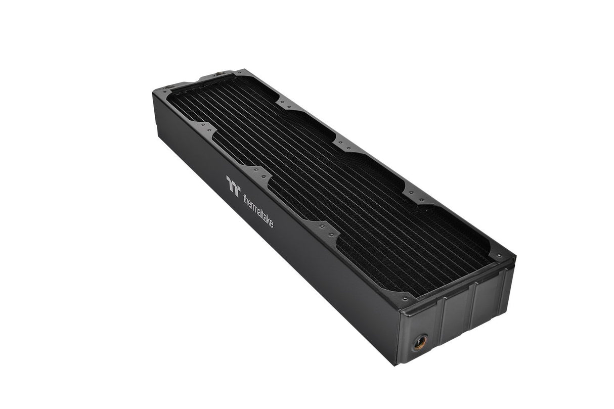 Thermaltake Pacific CL480 - Radiador de cobre de alto rendimiento 480 mm, color negro