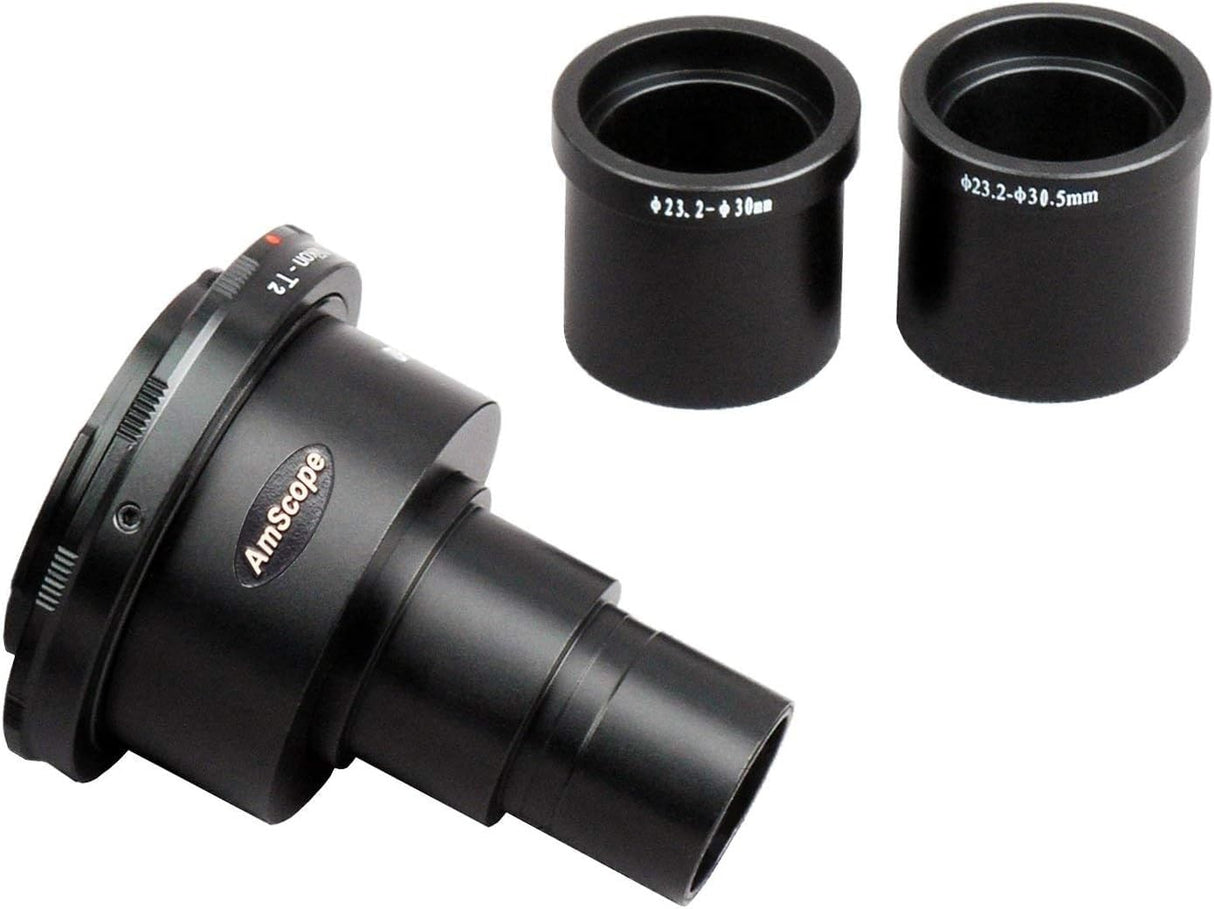 AmScope CA-NIK-SLR Nikon SLR/D-SLR Adaptador de Cámara para Microscopios - Adaptador de Microscopio