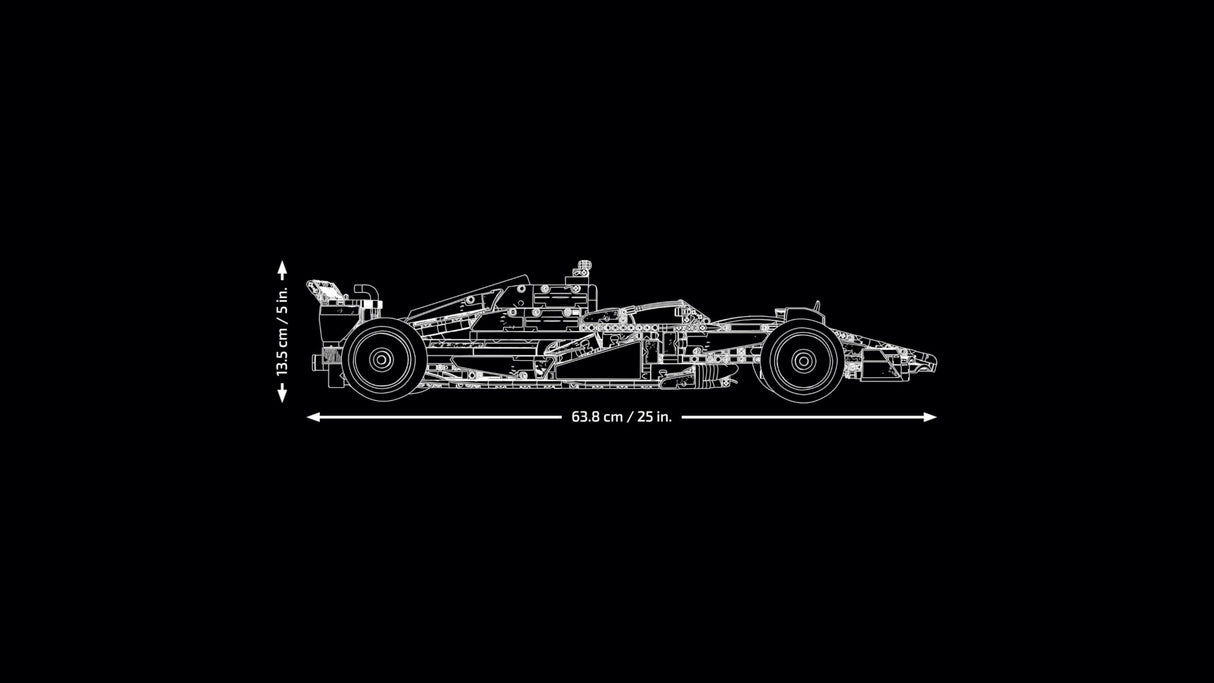LEGO Technic Mercedes-AMG F1 W14 E Performance Maqueta de Construcción de Coche de Carreras a Escala, Regalo de Cumpleaños para Hombres y Mujeres, Decoración para el Hogar o la Oficina 42171