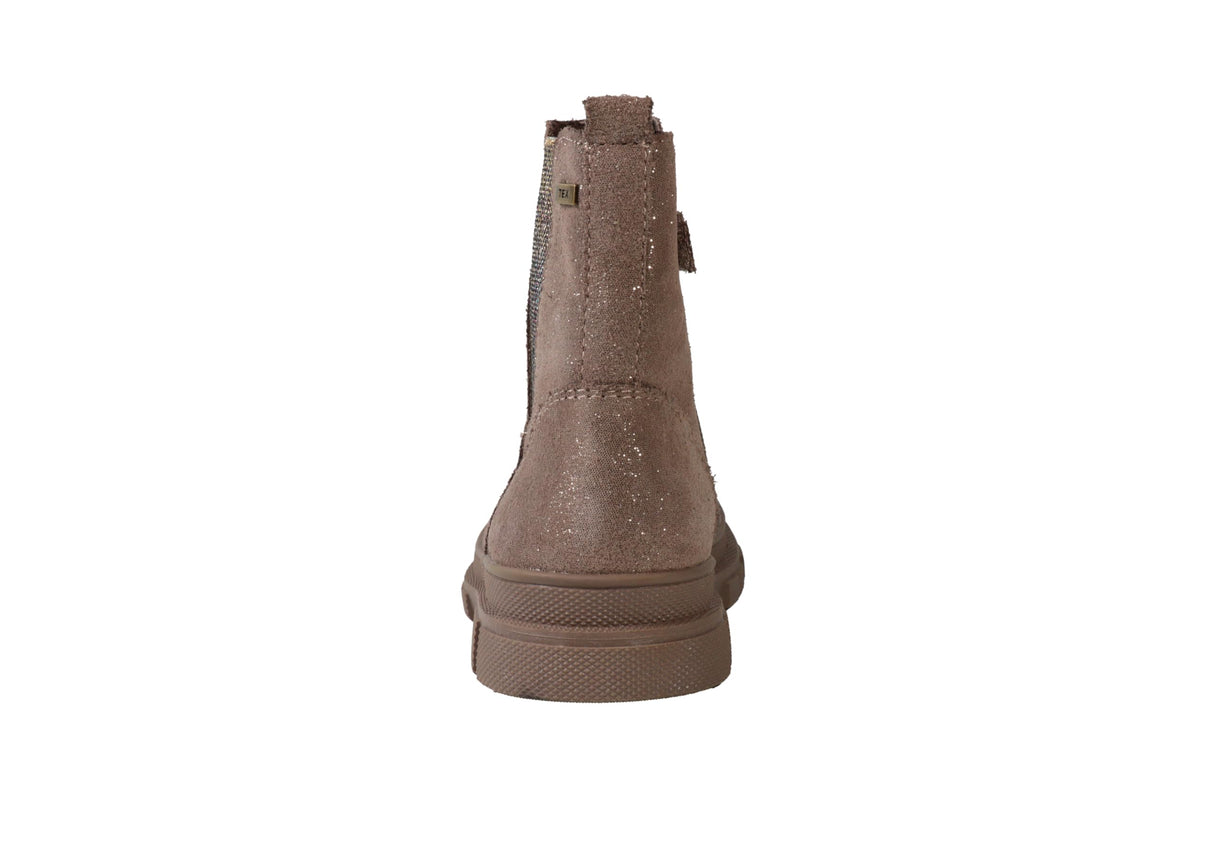 Lurchi 63L1113003, Botas Cortas al Tobillo, Taupe Glitter, 27 EU